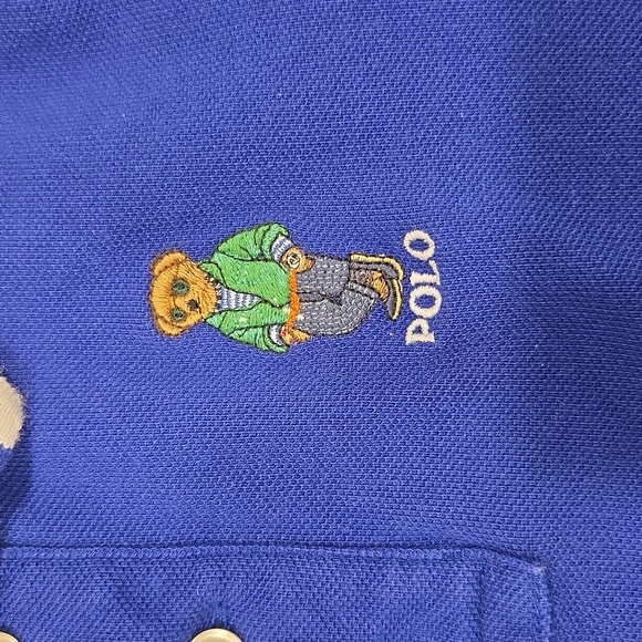 Polo by Ralph Lauren- BEAR Polo Shirt. Size 4T - Picture 2 of 4